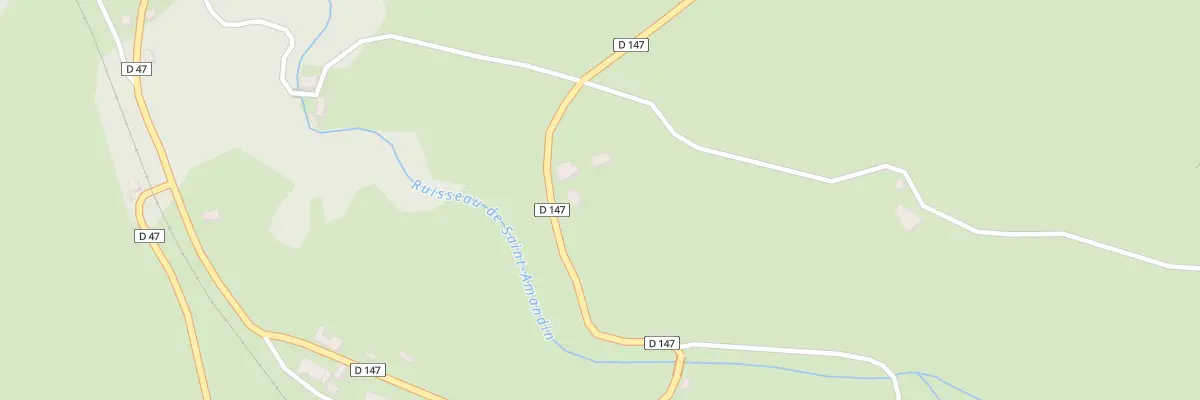 Plan du 3 La Grangeounne à Saint-Amandin