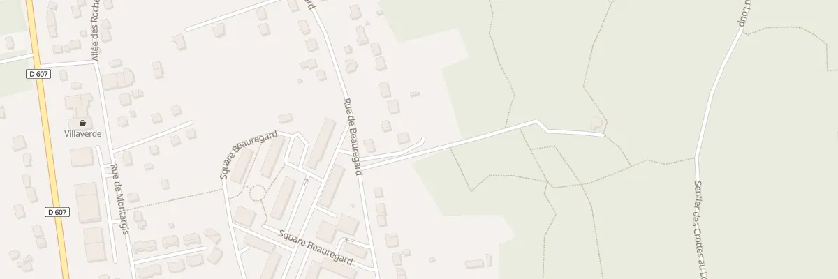 Plan du 103 Rue du Beauregard à Nemours