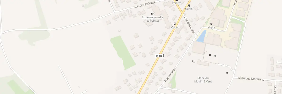 Plan du 169B Rue de Claye à Thorigny-sur-Marne