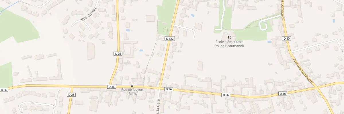 Plan du 427 Bd de la Gare à Remy