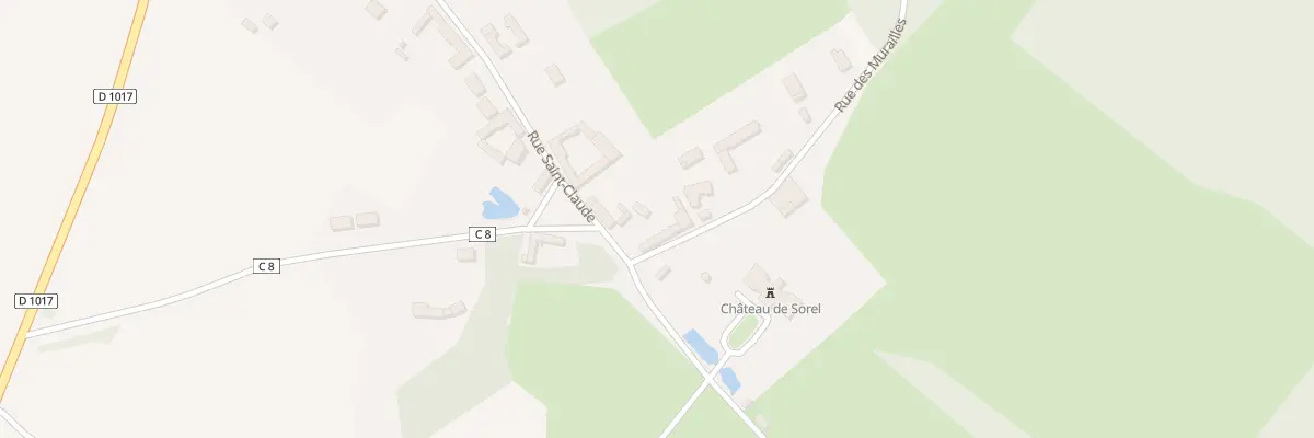 Plan du 27 Rue Saint Claude à Orvillers-Sorel