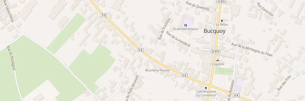 Plan du 22 Rue du Moulin à Bucquoy