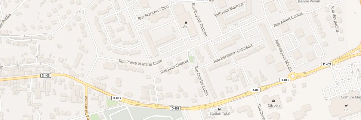 Plan du 5 Rue Jean Charcot à Nemours