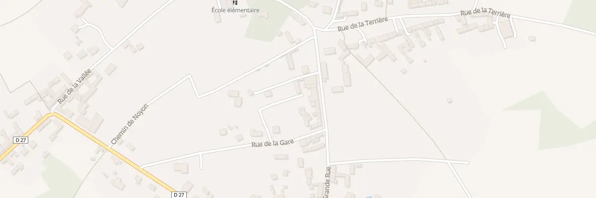 Plan du 6 Gr Grande Rue à Boulogne-la-Grasse