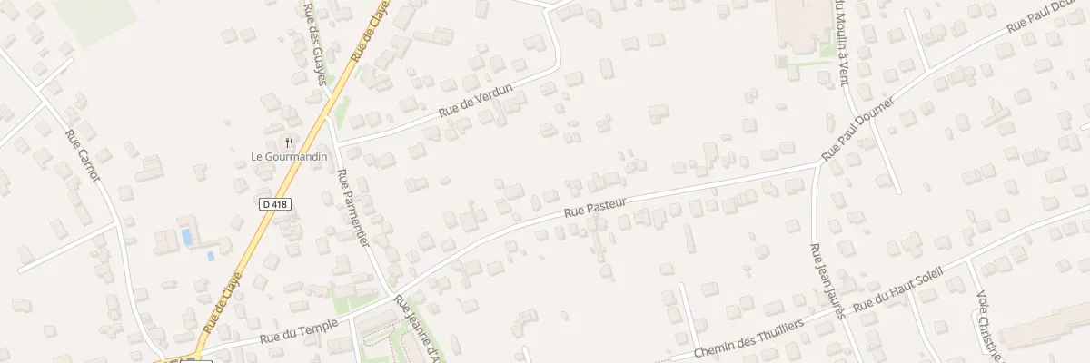 Plan du 27 Rue Pasteur à Thorigny-sur-Marne