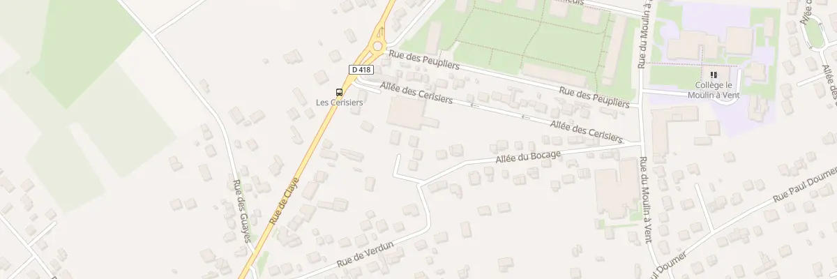 Plan du 26 All du Bocage à Thorigny-sur-Marne