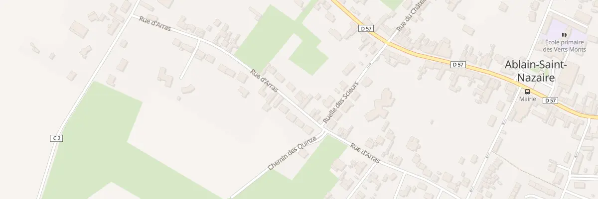 Plan du 14 Rue d’Arras à Ablain-Saint-Nazaire