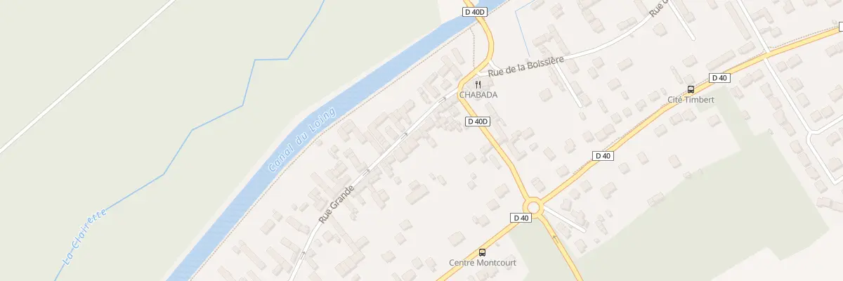 Plan du 88 Rue Grande à Moncourt-Fromonville
