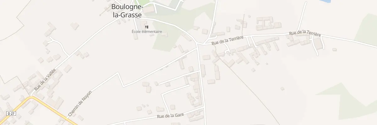 Plan du 2 Gr Grande Rue à Boulogne-la-Grasse