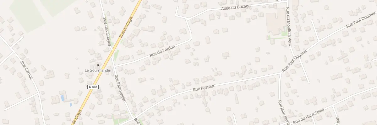 Plan du 31 Rue Pasteur à Thorigny-sur-Marne