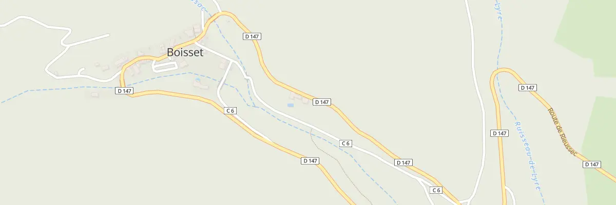 Plan du 5047 Travers de Las Gardies à Boisset