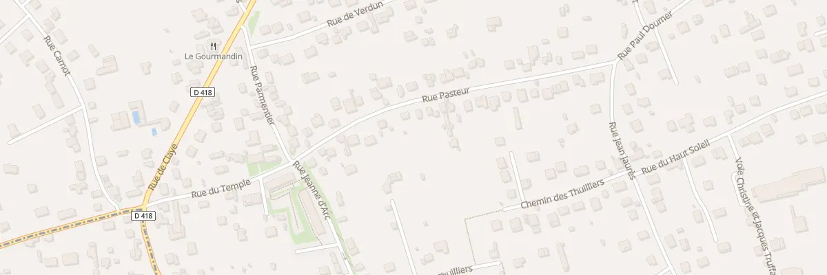 Plan du 18 Rue Pasteur à Thorigny-sur-Marne