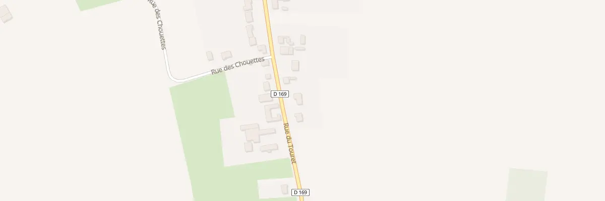 Plan du 1539 Rue du Touret à La Couture