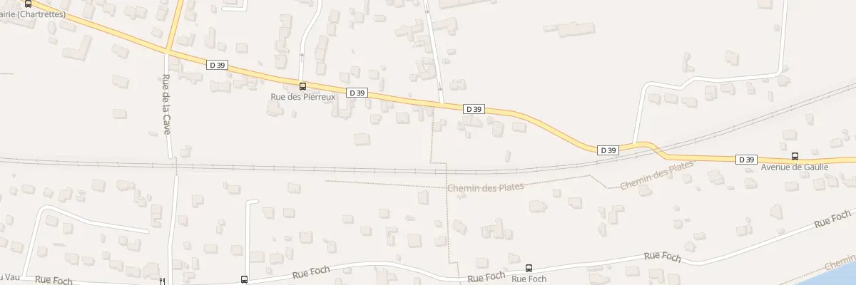 Plan du 26 Av du Gen de Gaulle à Chartrettes