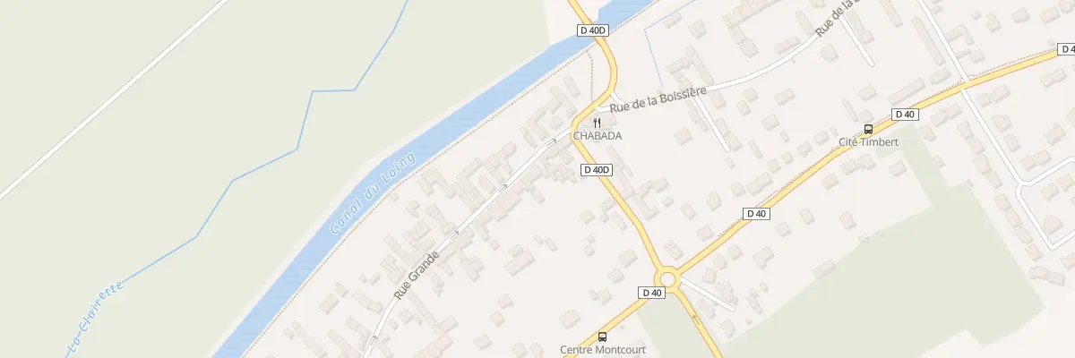 Plan du 90 Rue Grande à Moncourt-Fromonville