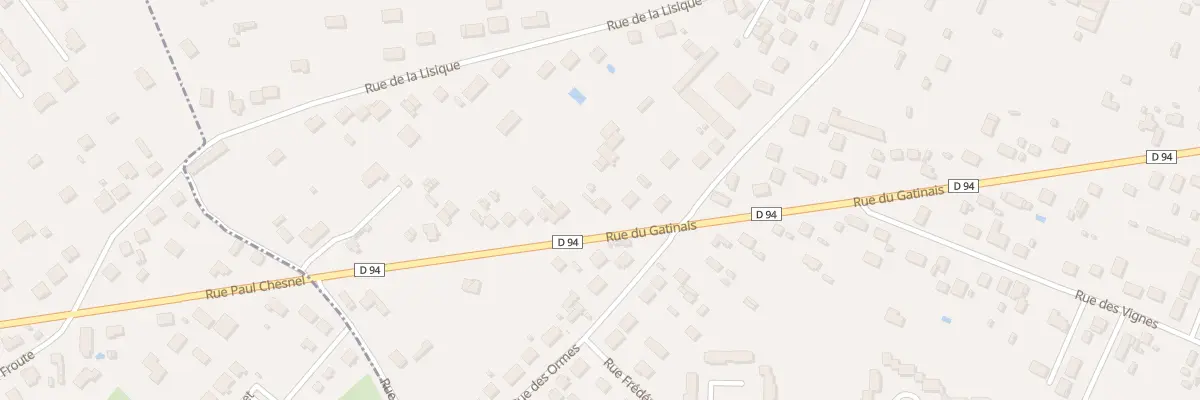 Plan du 70 Rue du Gâtinais à Châlette-sur-Loing