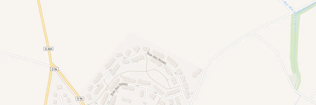 Plan du 65 Rue des Roses à Juilly