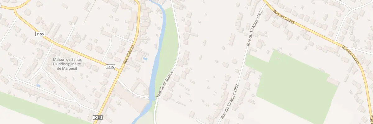 Plan du 151 Rue de la Source à Marœuil