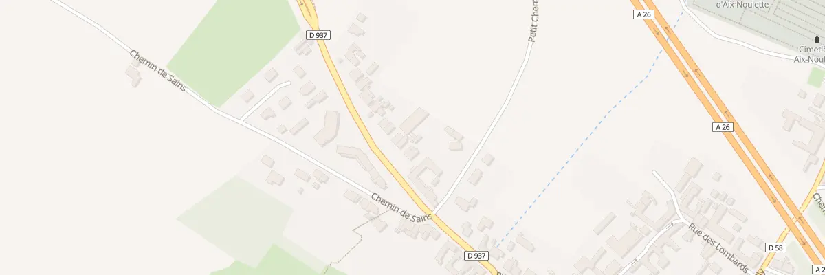 Plan du 38 Rue de Béthune à Aix-Noulette