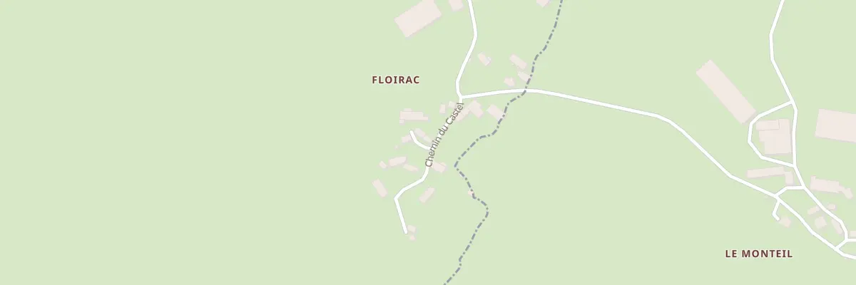 Plan du 5064 Floirac à Pailherols