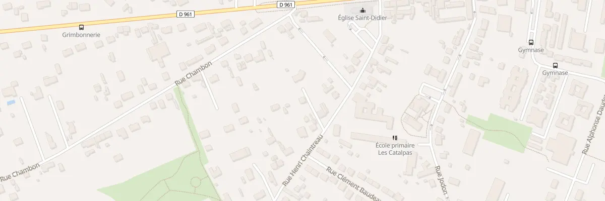 Plan du 18 Rue Henri Chaintreau à Villemandeur