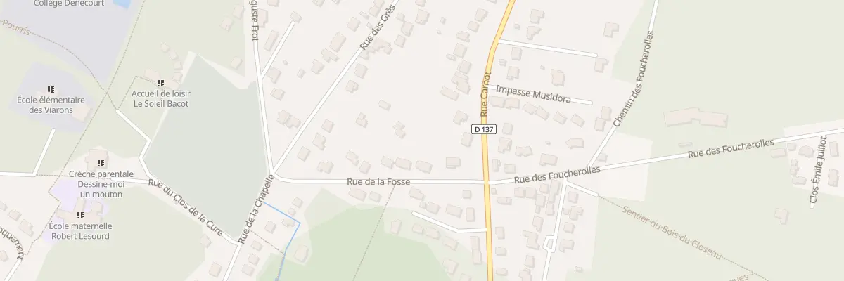 Plan du 63 Rue Carnot à Bois-le-Roi