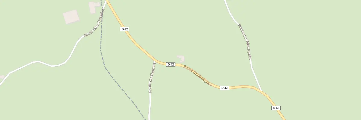Plan du 5184 Les Albusquies à Montpeyroux