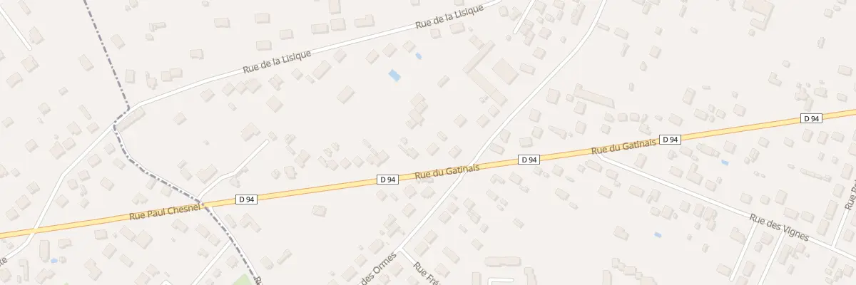 Plan du 68 Rue du Gâtinais à Châlette-sur-Loing