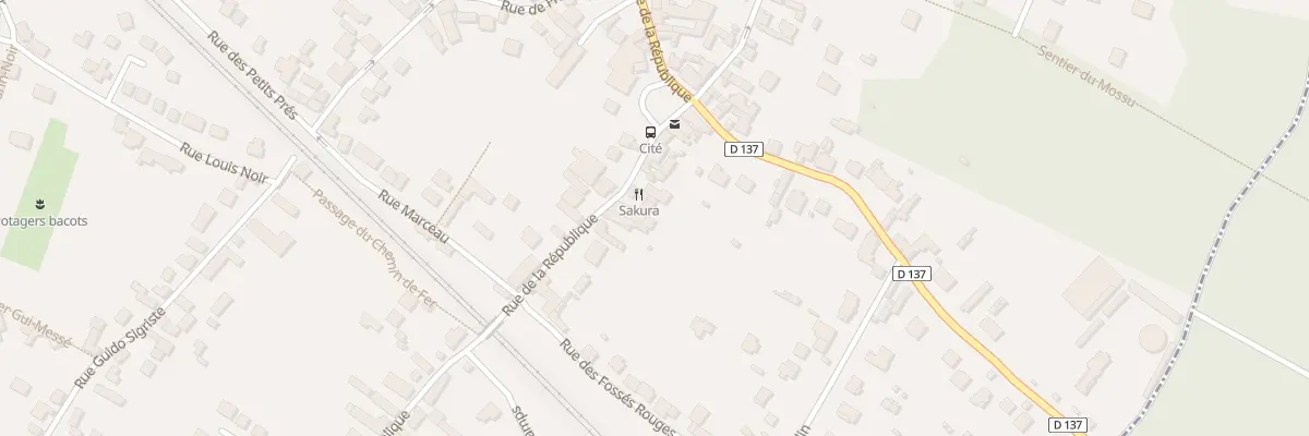 Plan du 9 Rue de la République à Bois-le-Roi