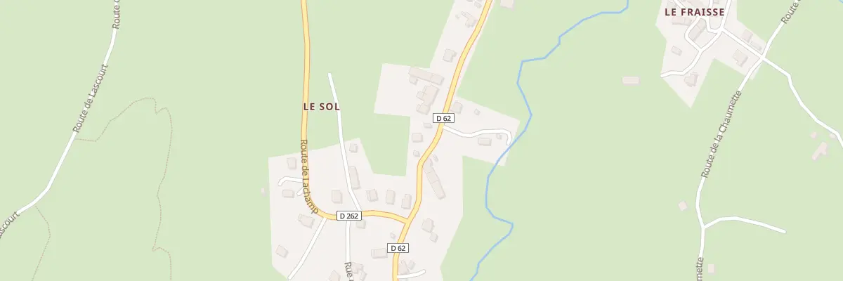 Plan du 5068 Le Sol au Claux