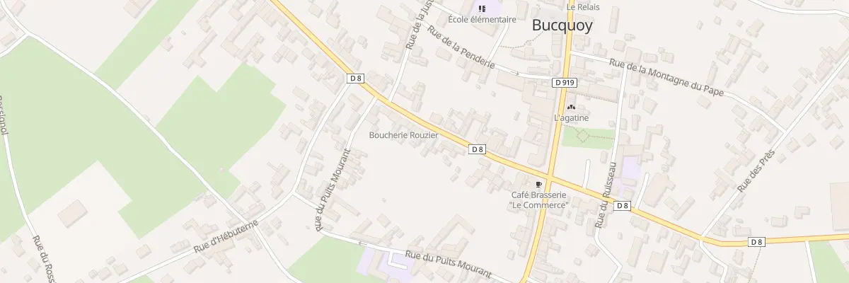 Plan du 13 Rue du Moulin à Bucquoy