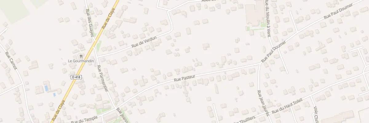Plan du 37 Rue Pasteur à Thorigny-sur-Marne