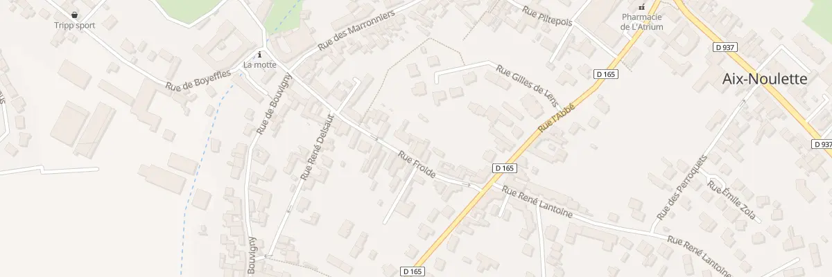 Plan du 12 Rue Froide à Aix-Noulette