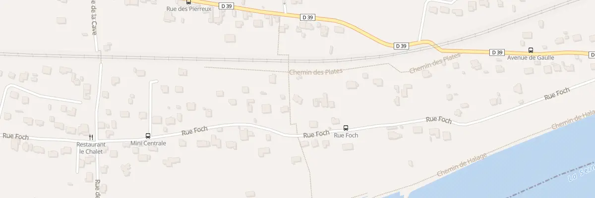 Plan du 71B Rue Foch à Chartrettes