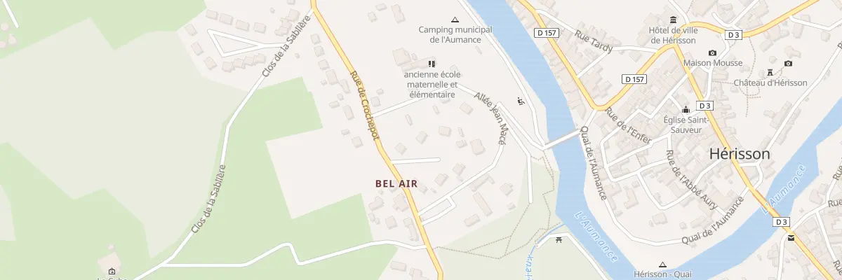 Plan du 10 Clos du Parc à Hérisson