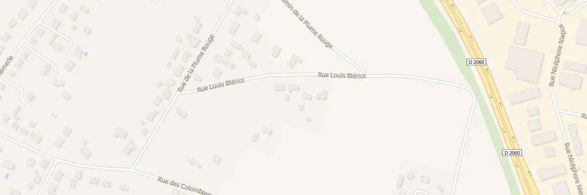 Plan du 16 Rue Louis Blériot à Villemandeur