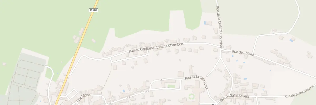 Plan du 9 Rue du Cap Chambon à Château-Landon