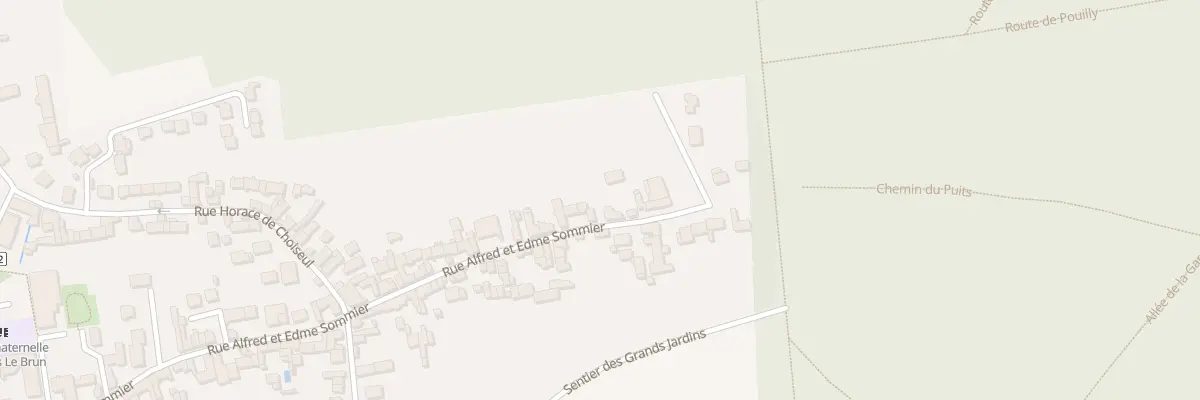 Plan du 49 Rue Alfred et Edme Sommier à Maincy