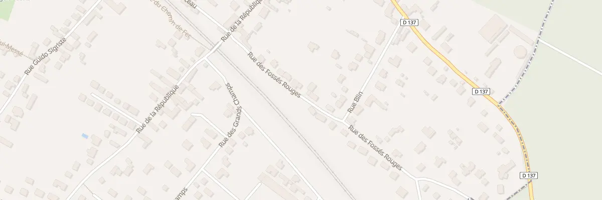 Plan du 2B Rue des Fosses Rouges à Bois-le-Roi