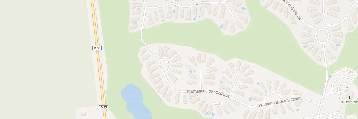 Plan du 62 Prom des Golfeurs à Bussy-Saint-Georges