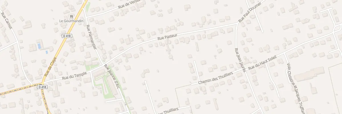 Plan du 24 Rue Pasteur à Thorigny-sur-Marne