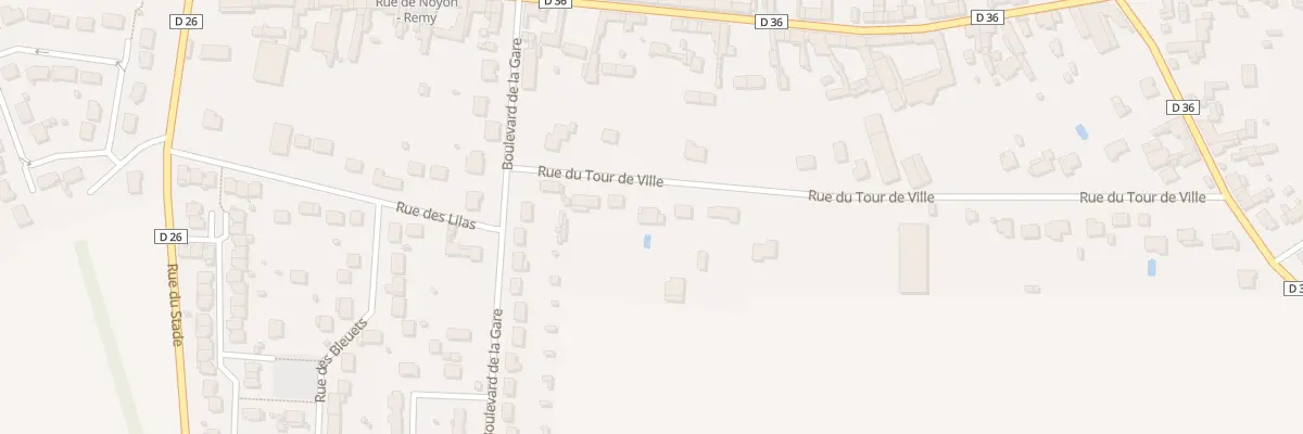 Plan du 417 Rue du Tour de Ville à Remy
