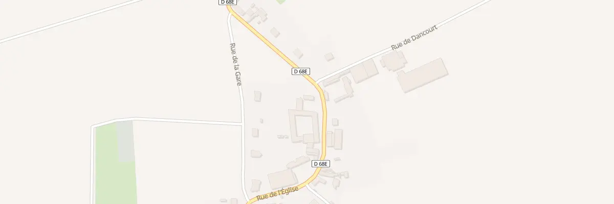 Plan du 19 Rue de l’Eglise à Grivillers