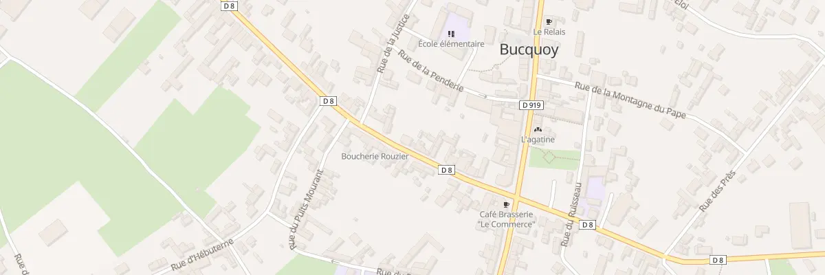 Plan du 16 Rue du Moulin à Bucquoy