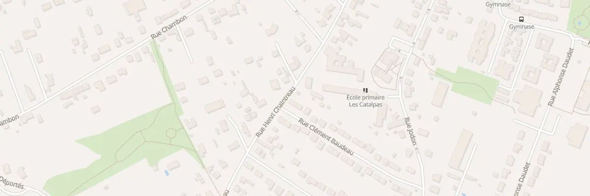 Plan du 30 Rue Clément Baudeau à Villemandeur