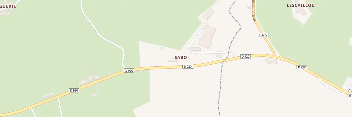 Plan du 5209 Sabo à Estaing