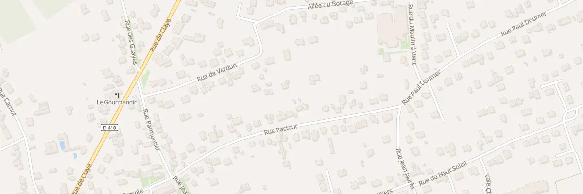 Plan du 39 Rue Pasteur à Thorigny-sur-Marne