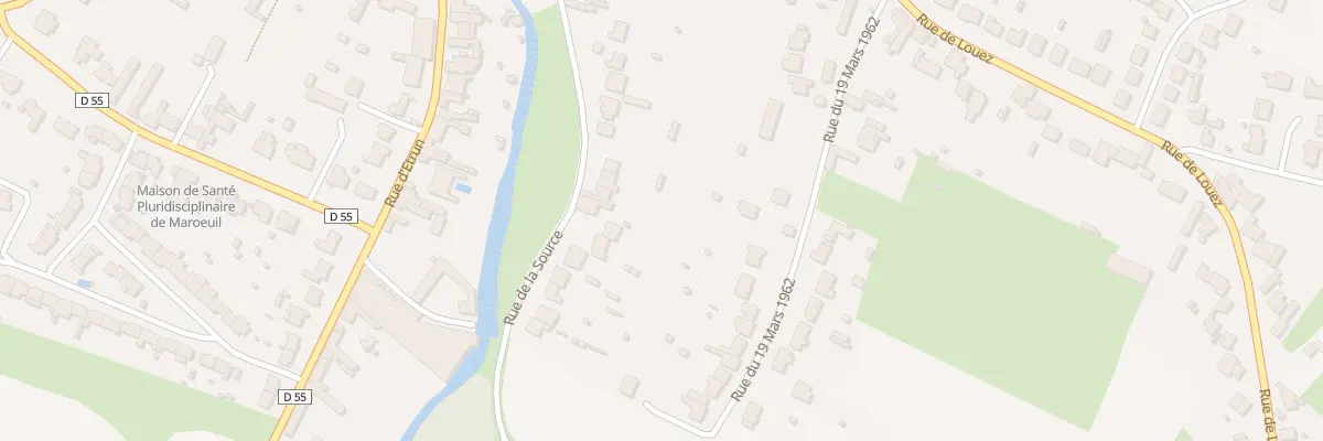 Plan du 141 Rue de la Source à Marœuil
