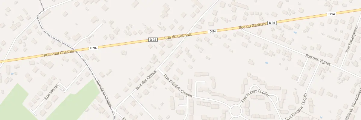 Plan du 7 Rue des Ormes à Châlette-sur-Loing