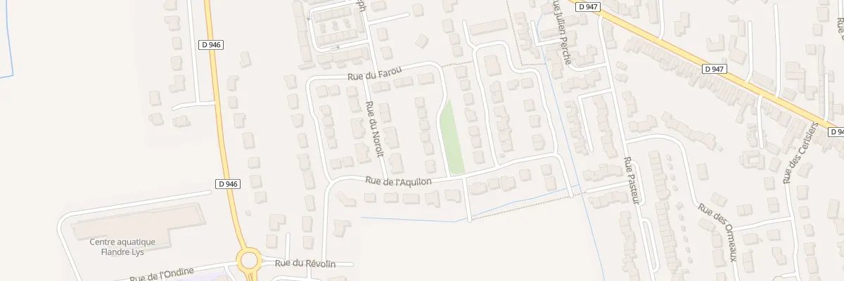 Plan du 30 Rue du Farou à Estaires